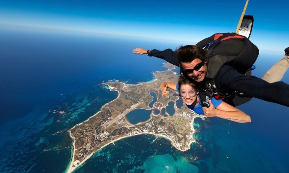 Rottnest Island Tandem Skydive - 15,000 Ft - Winter Offer