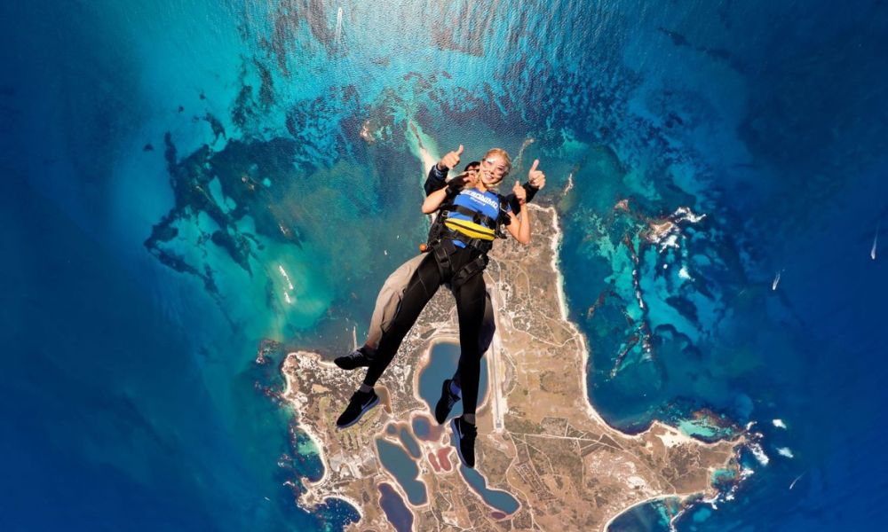 Rottnest Island Tandem Skydive - 14,000ft - Winter Offer