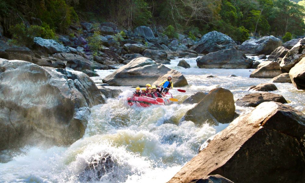 Barron River Half Day Rafting with Cairns & Nth Beaches Hotel Transfers