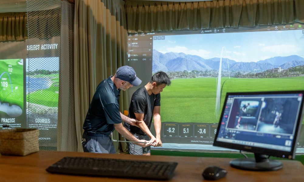 Private Indoor Golf Simulator Lesson – 60 Minutes