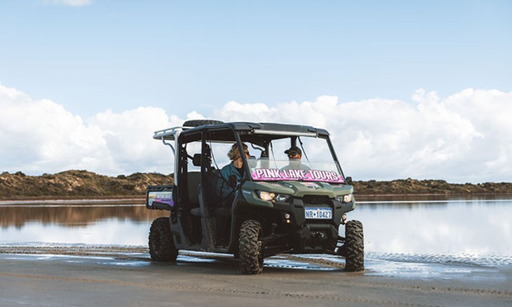 Hutt Lagoon Guided Buggy Tour - 60 Minutes