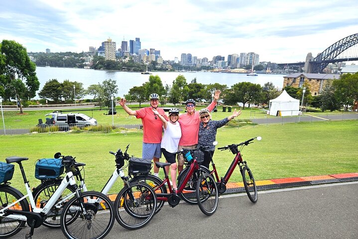 Bespoke Cycle Tours - Sydney Harbour E-Bike Coffee/Lunch Tour