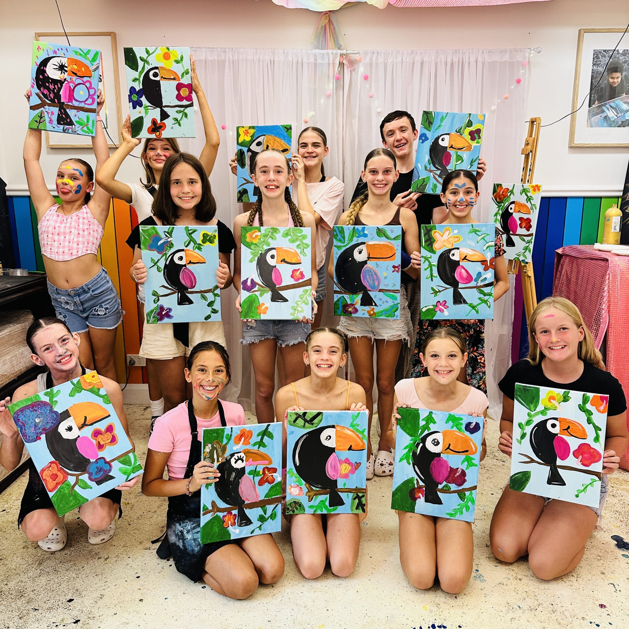 Paint & Play Kids Parties!