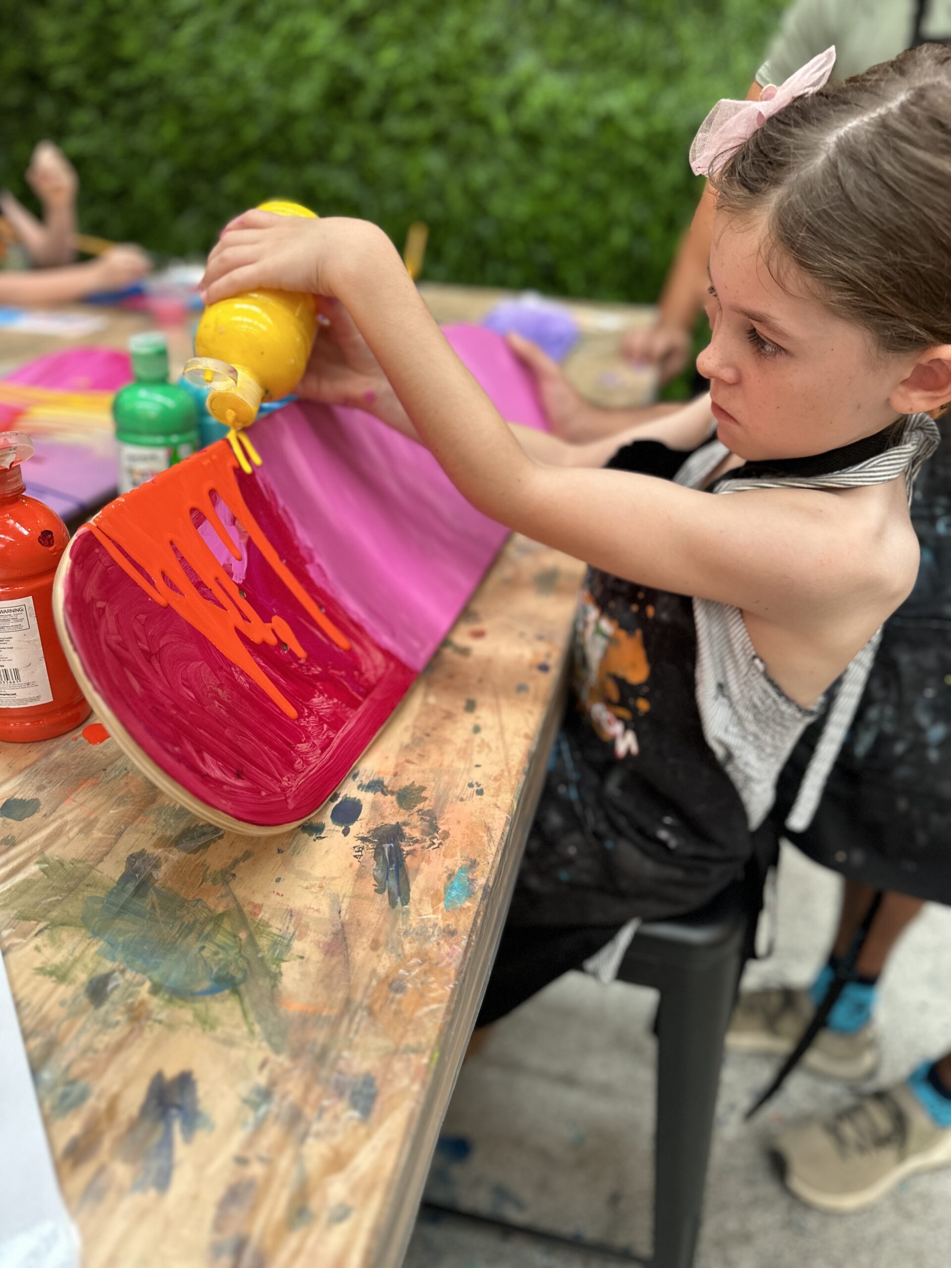 Paint their Own Skateboard Deck Party