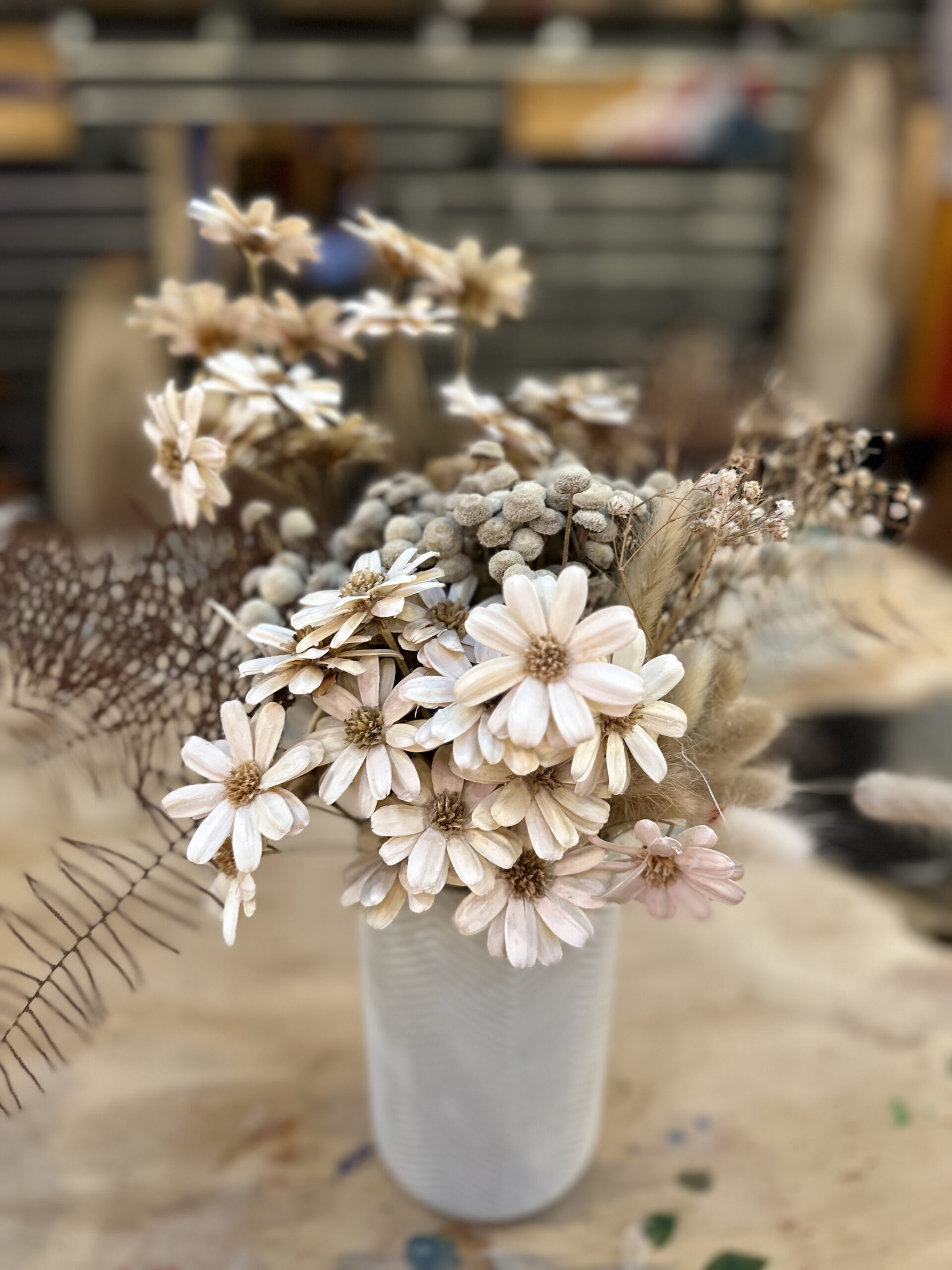 Create n Sip - Dried Flower Arrangement