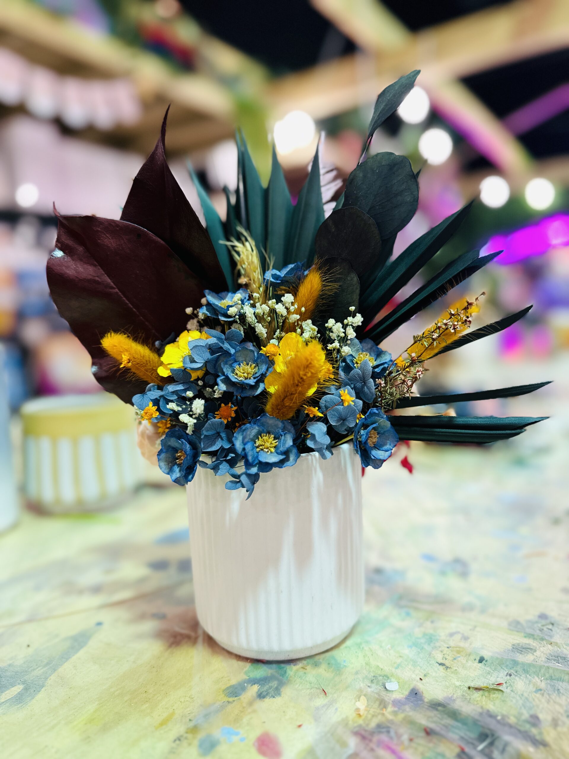 Create n Sip - Dried Flower Arrangement