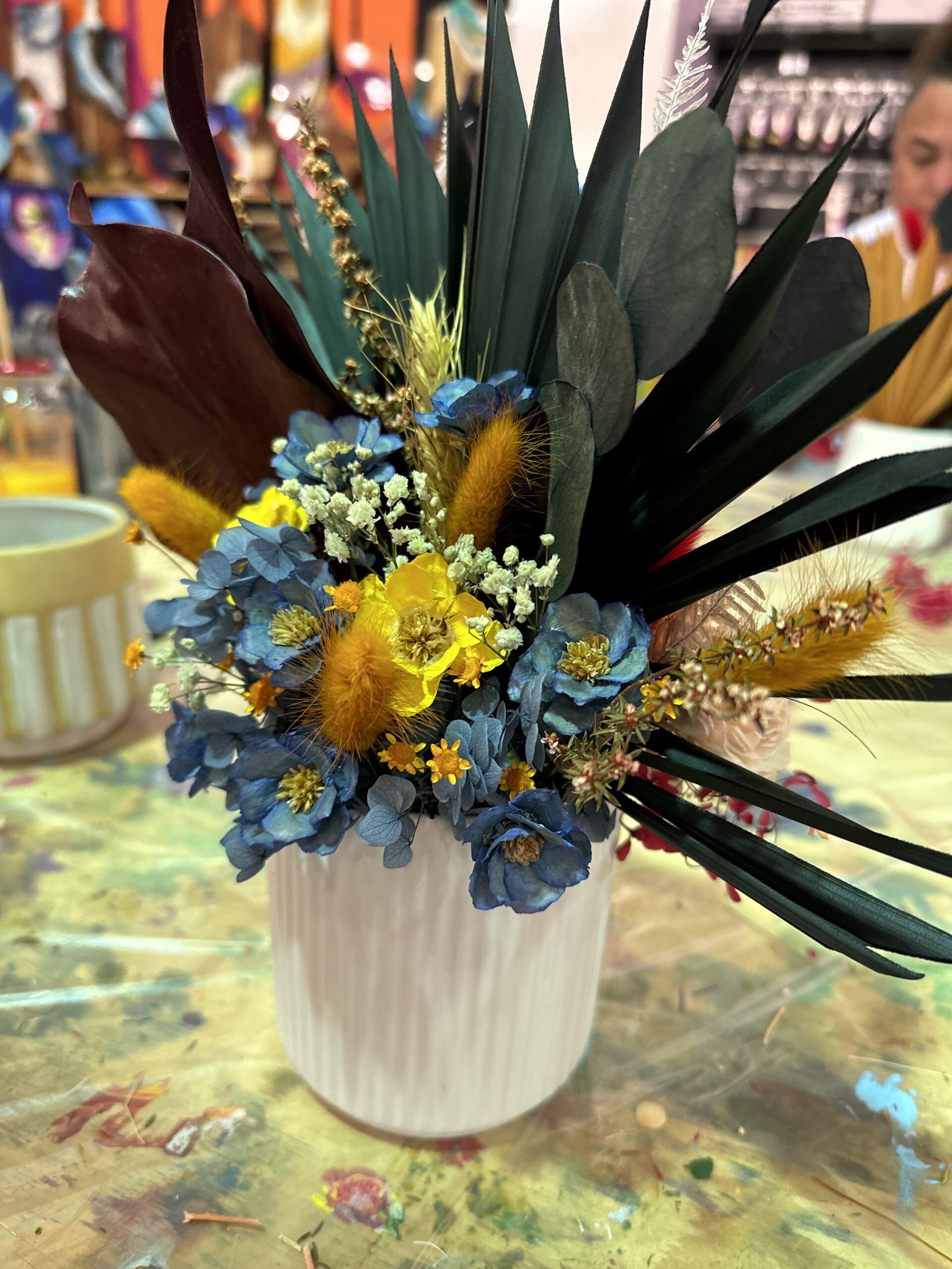 Create n Sip - Dried Flower Arrangement