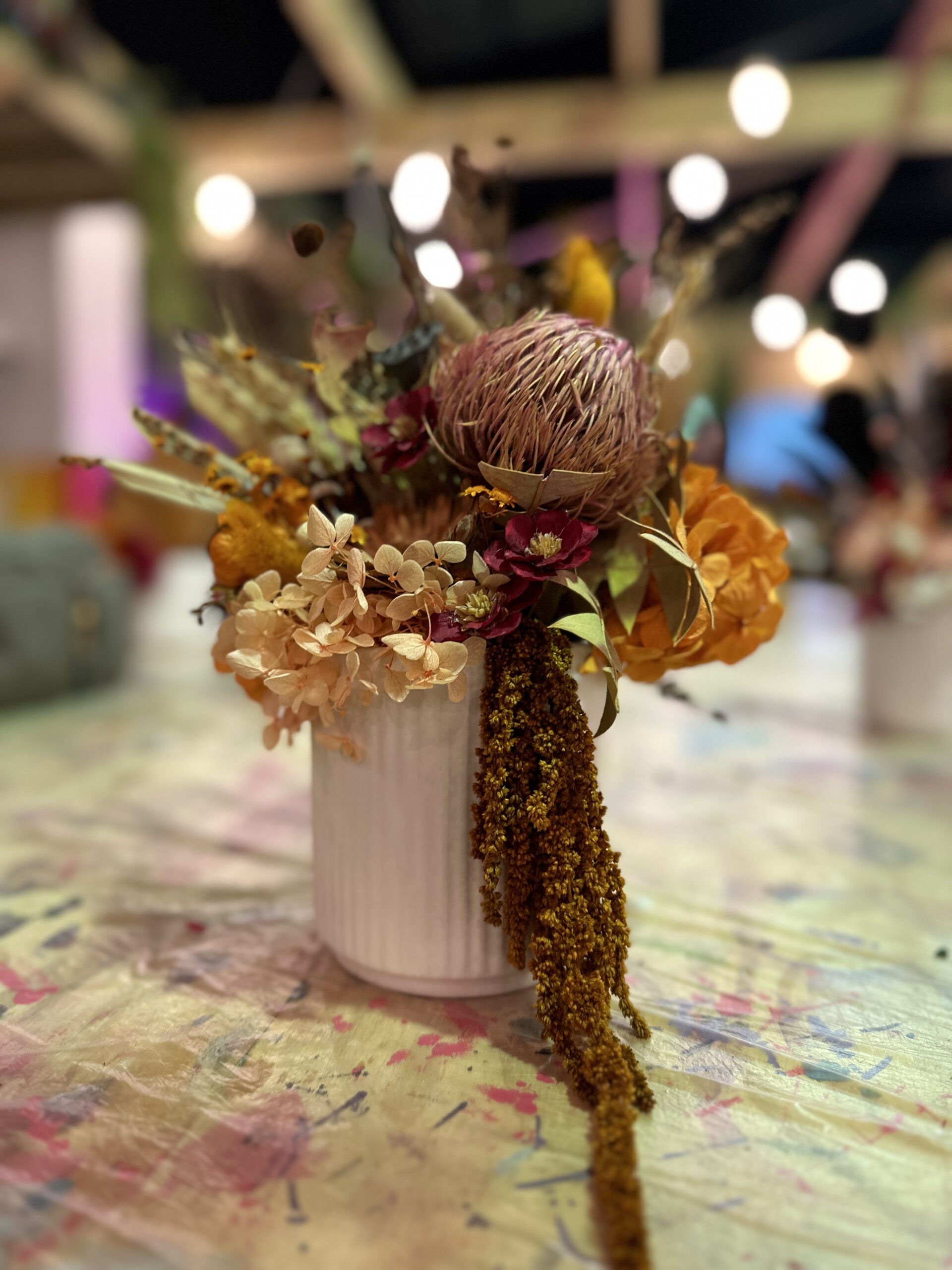 Create n Sip - Dried Flower Arrangement