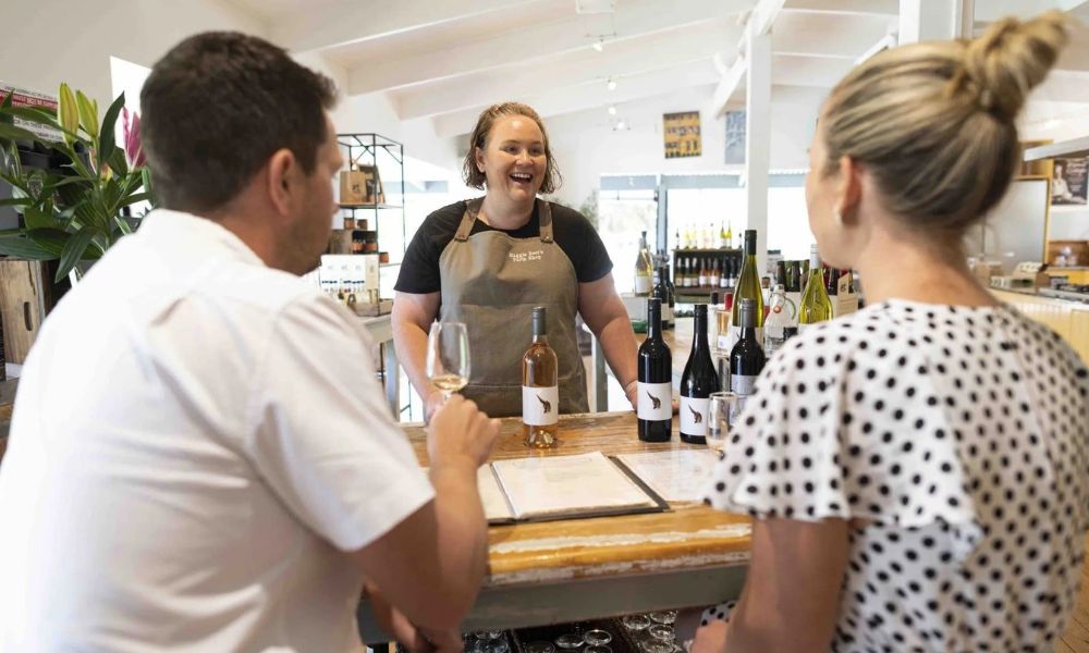 Maggie Beer’s Farm Shop Experience with Glass of Wine