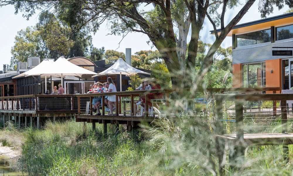 Maggie Beer's Farm Shop Experience with Glass of Wine