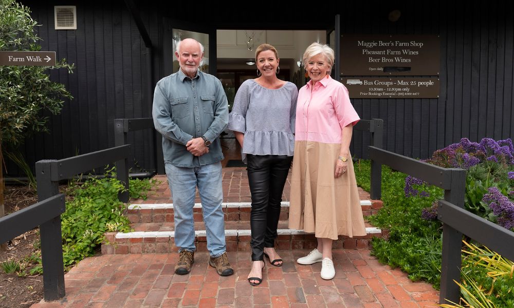 Maggie Beer's Farm Shop Experience with Glass of Wine