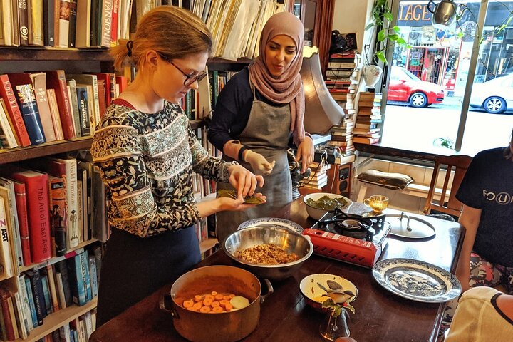 Small Group Refugee Chef Dinner Banquet at Bohemian Cafe