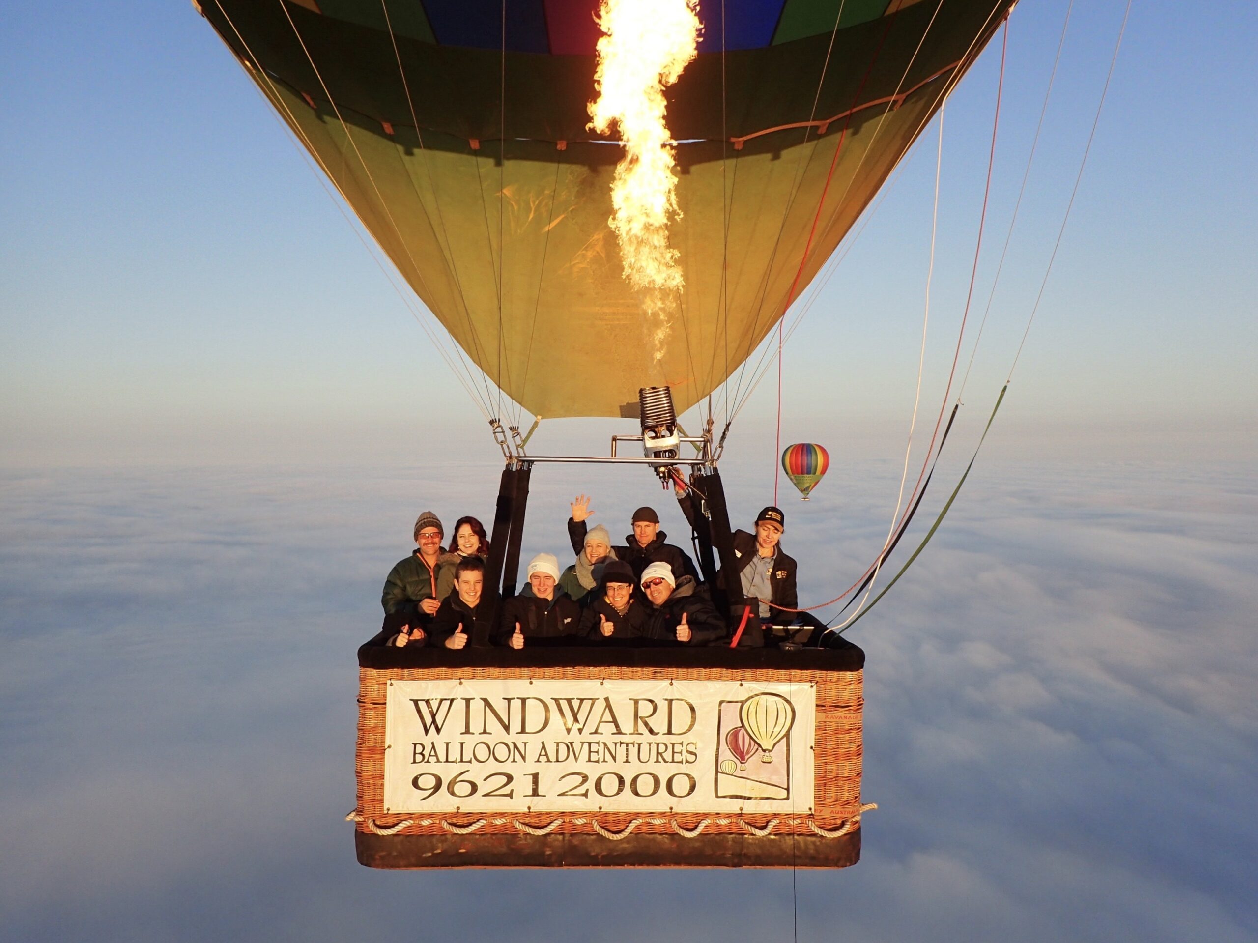 Avon Valley Balloon Flight – Weekdays (Excluding public holidays)