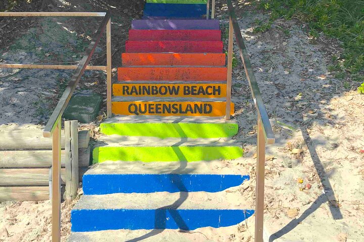Rainbow Beach Tour with Lunch, Carlo Sand Blow, and Cooloola