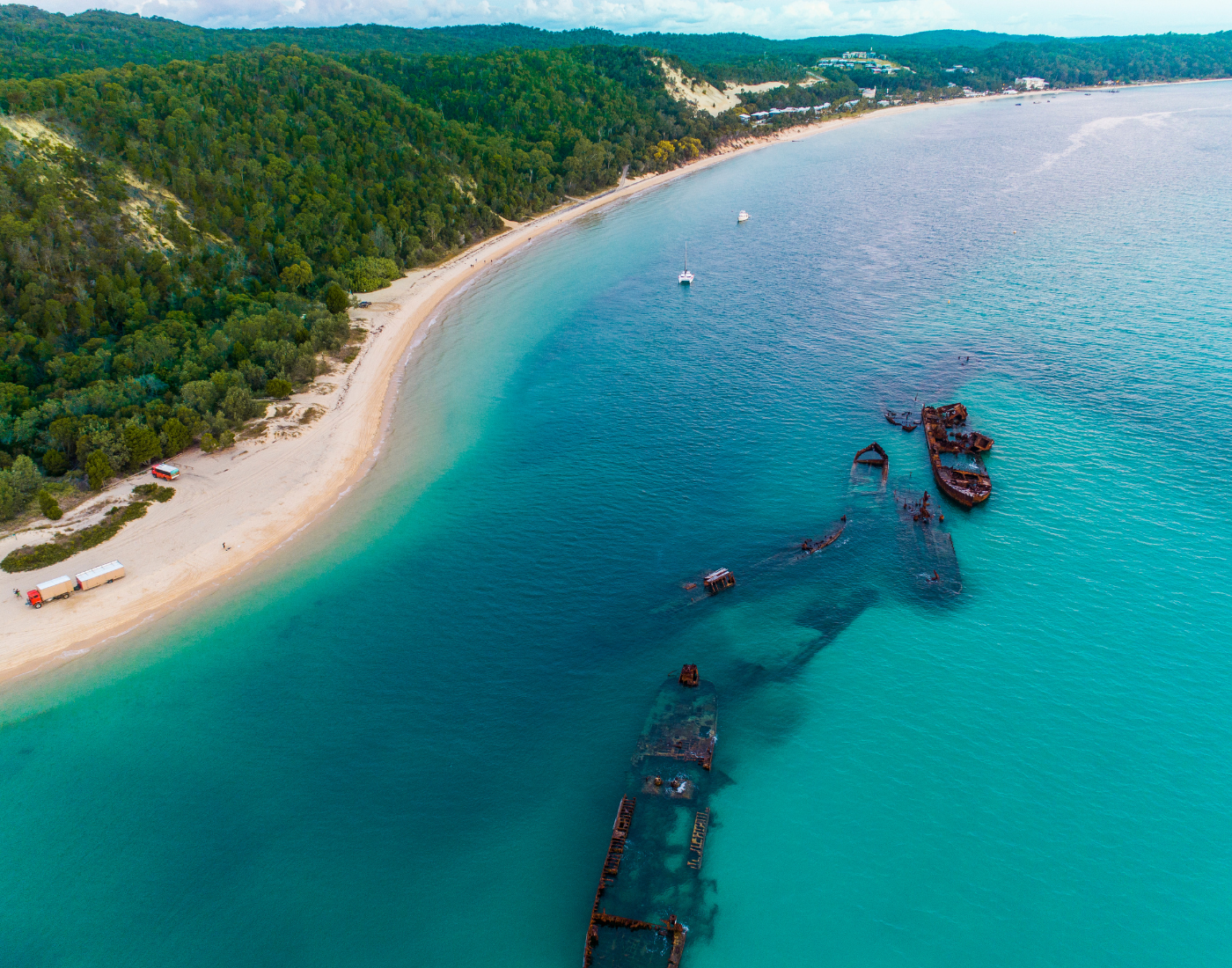 Tour 11 - Tangalooma Shipwrecks Scenic VIP Helicopter Experience