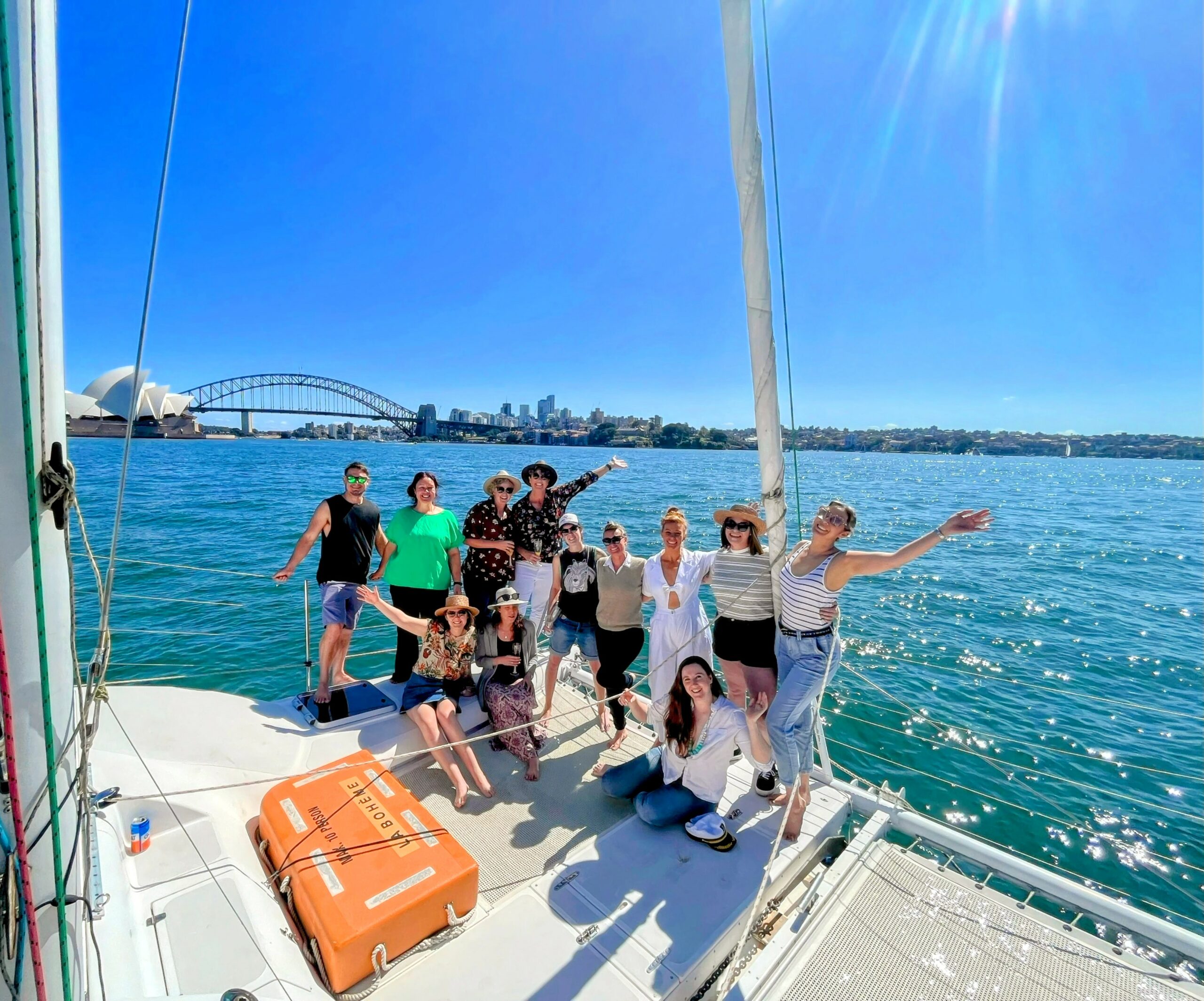 Sydney Harbour 4hr Private Catamaran Boat Charter