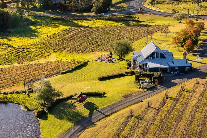 Private Helicopter Tour to Hunter Valley with Lunch