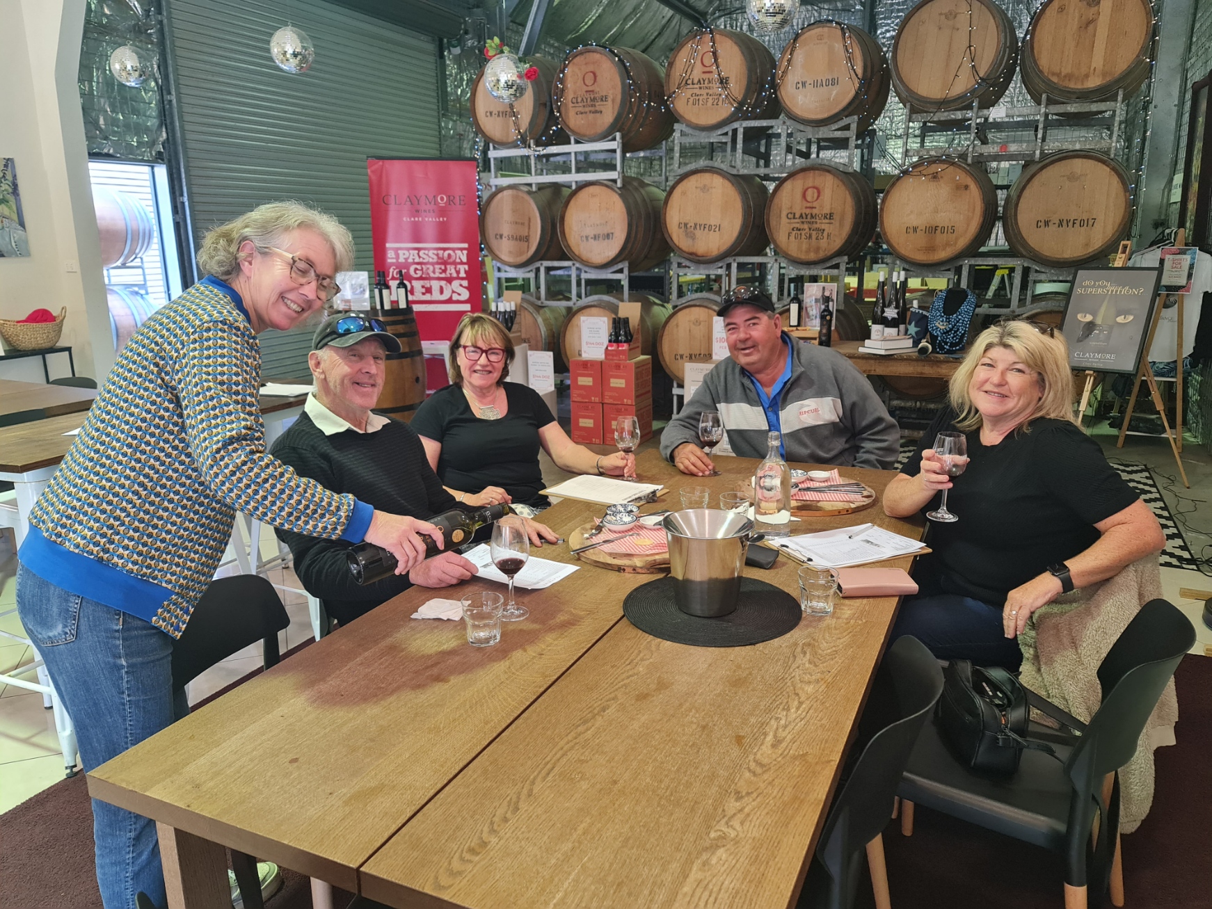 A Group of Four Clare Valley Tour