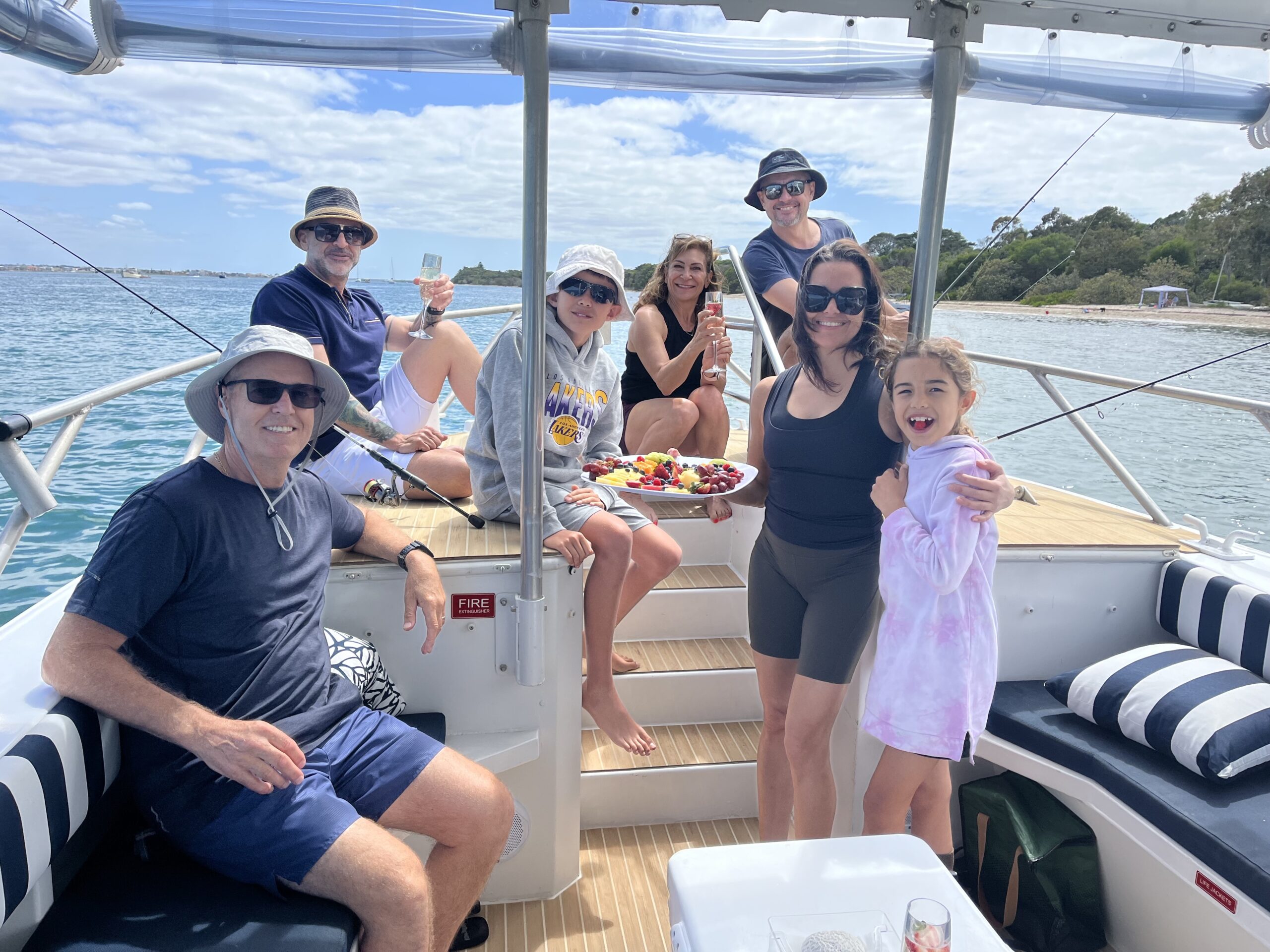 'A Day Out on the Water’ a 5 hour Private Lunch Charter to Wavebreak or South Stradbroke Island.