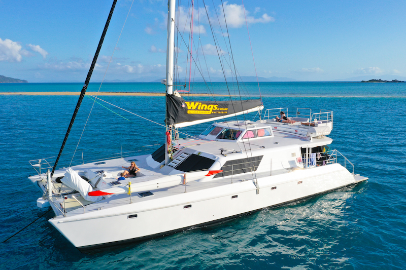 A Whitsunday Islands Sail, SUP & Snorkel Day Tour- Premium NEWEST Whitsundays Day Tour!