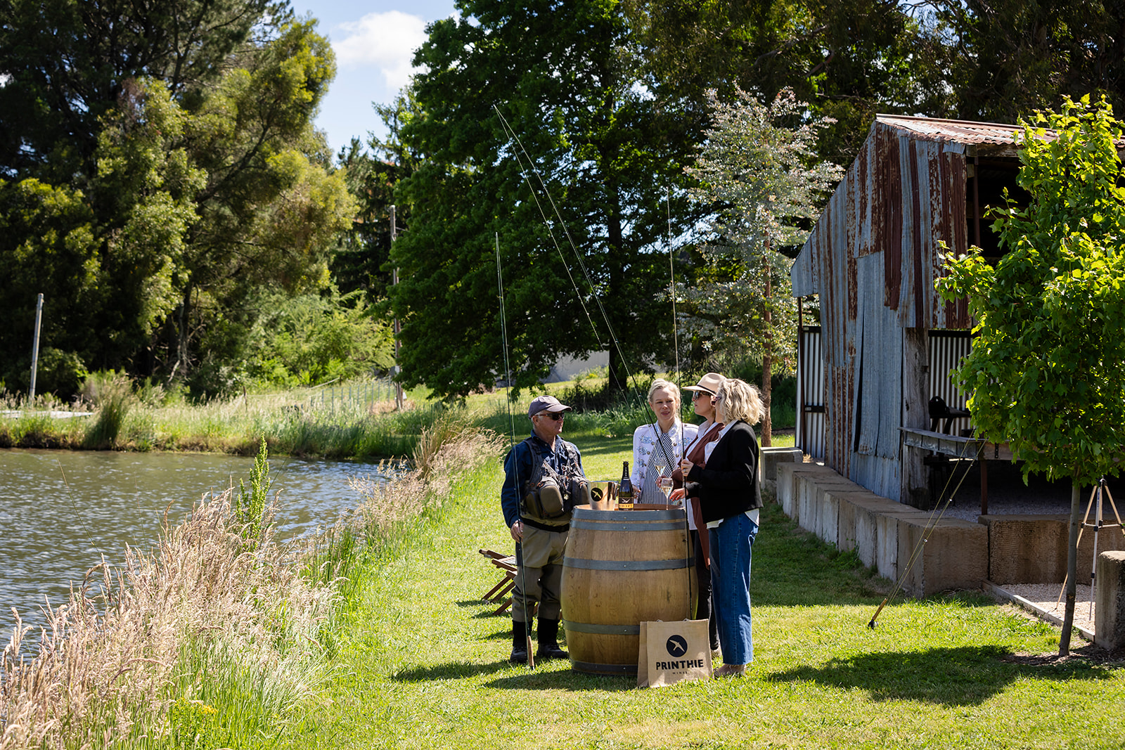 Printhie Private Fly Fishing Experience incl 4 Course Degustation