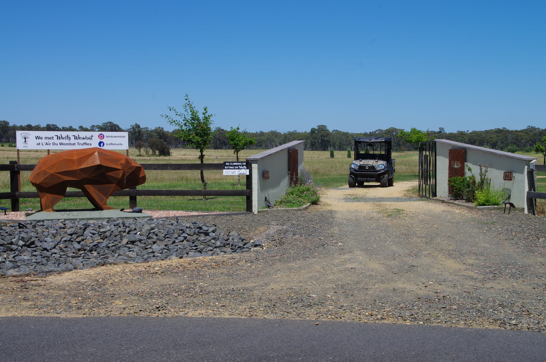 Glamping Van in Bush Setting