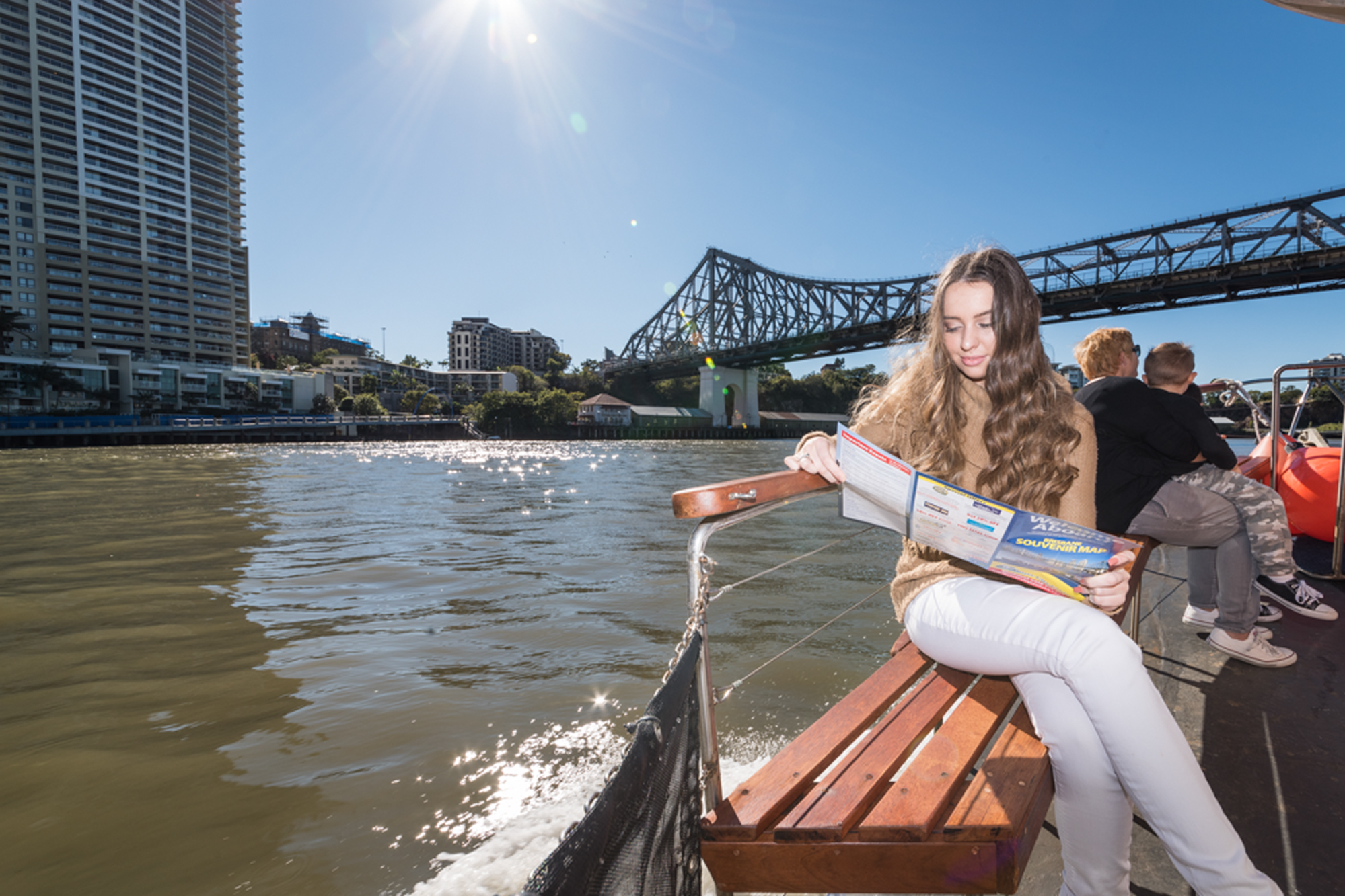 2hr Sightseeing Cruise- Departs Brisbane Powerhouse Pontoon 11.35am