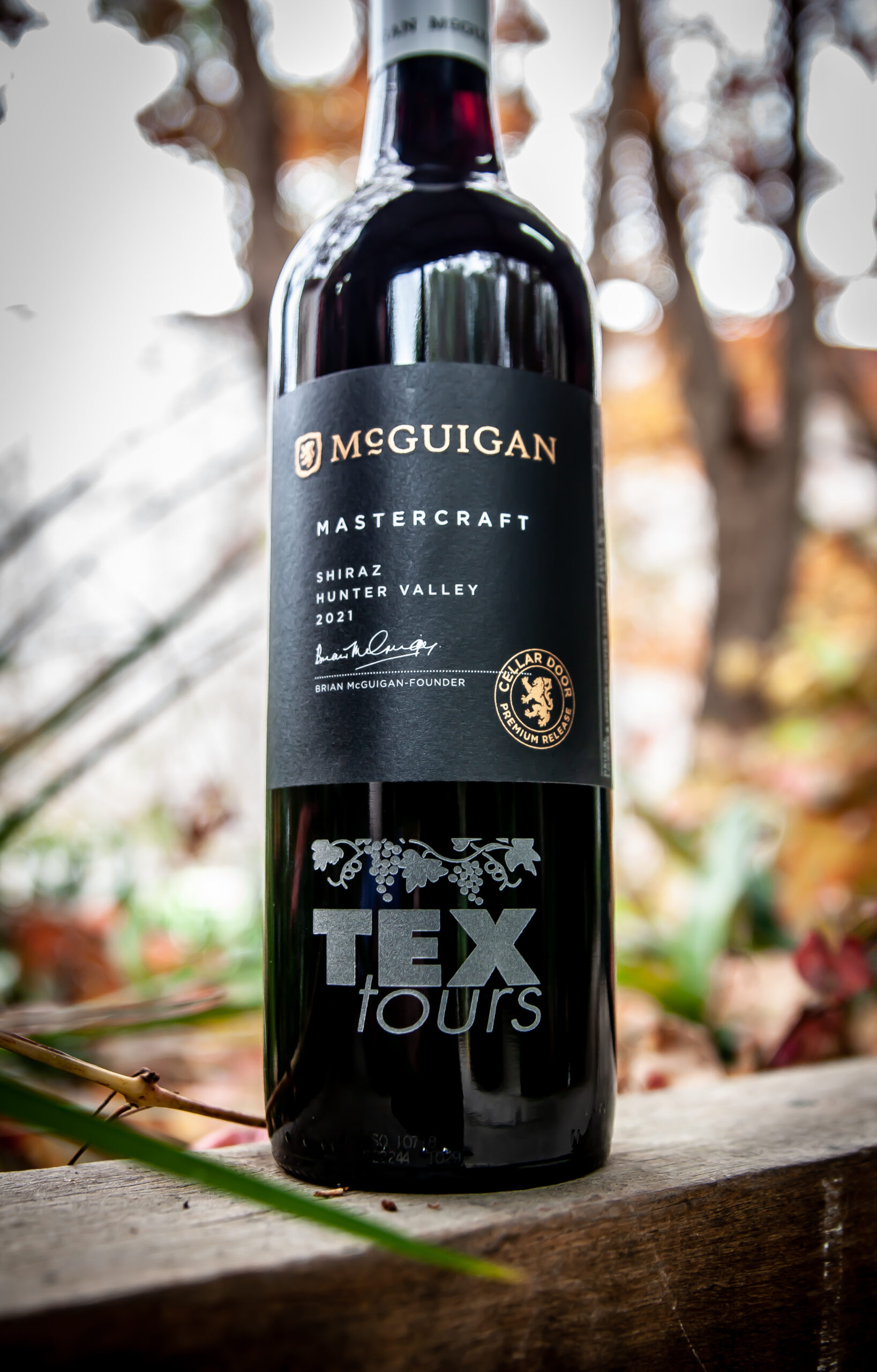 Etched McGuigan Wine