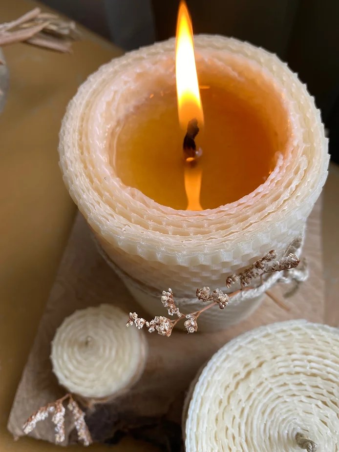 Gifts from the kitchen - Beeswax Candle Making