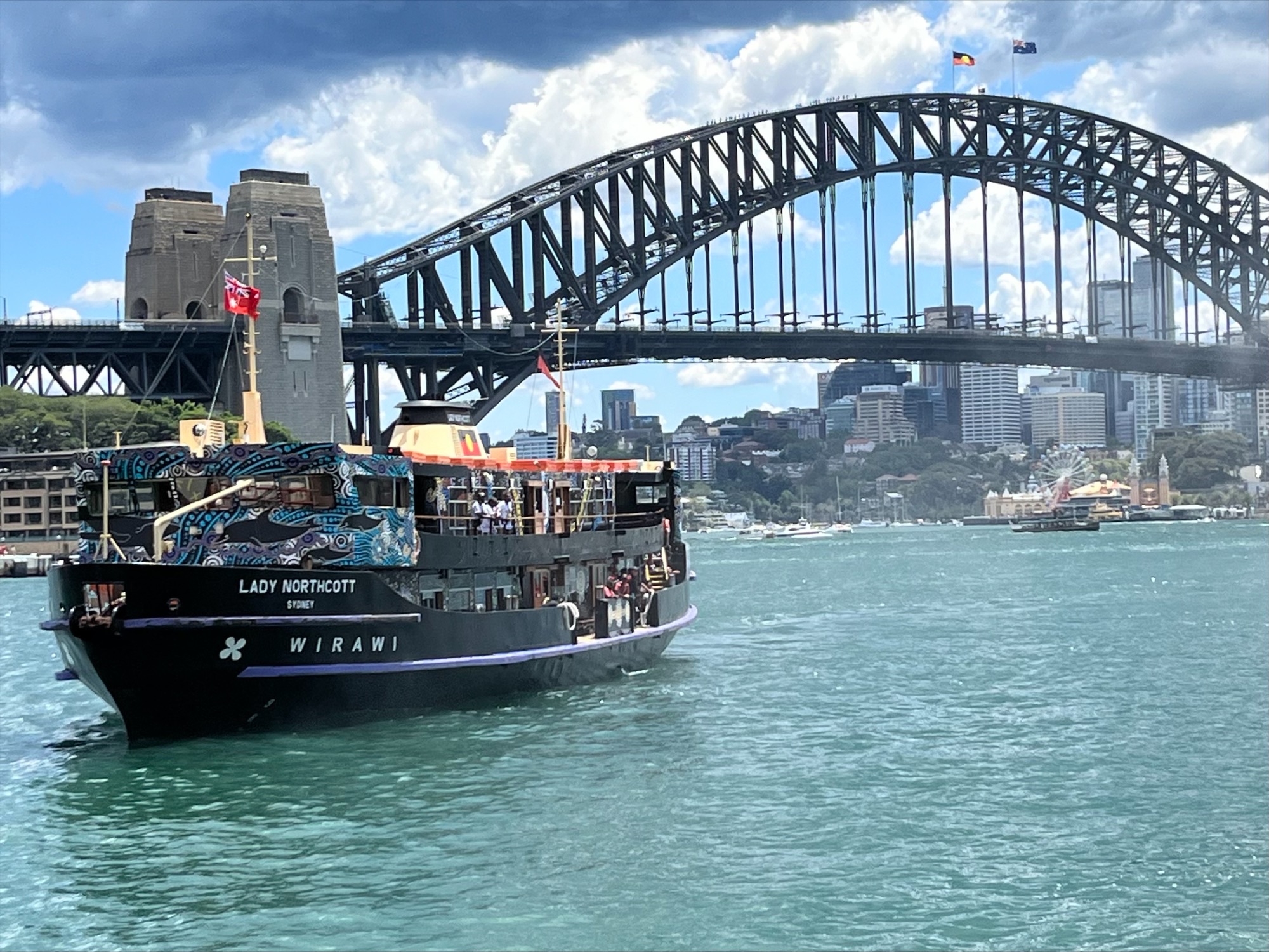 Boxing Day on the Lady Northcott "Wirawi"