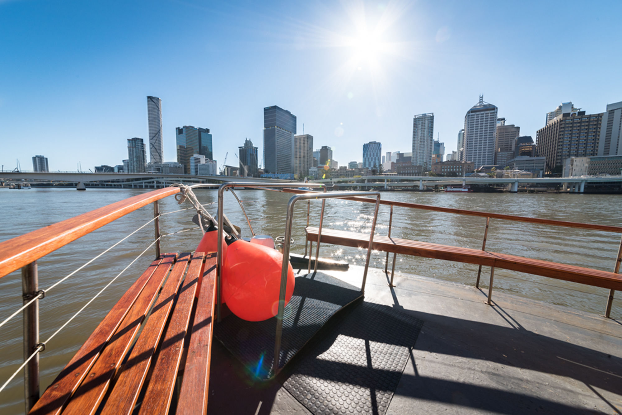 Z2hr Sightseeing Cruise- Departs Brisbane Powerhouse Pontoon 11.35am