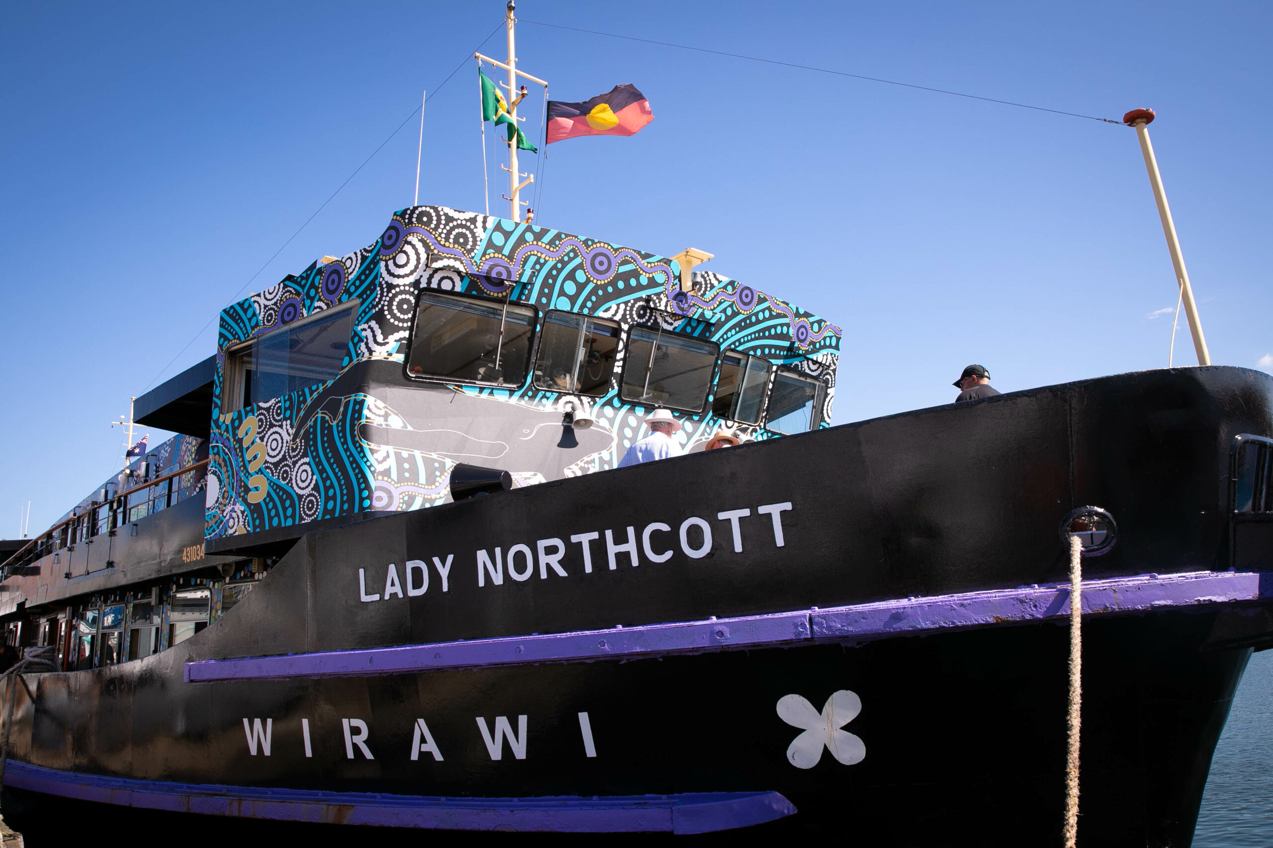 Boxing Day on the Lady Northcott "Wirawi"