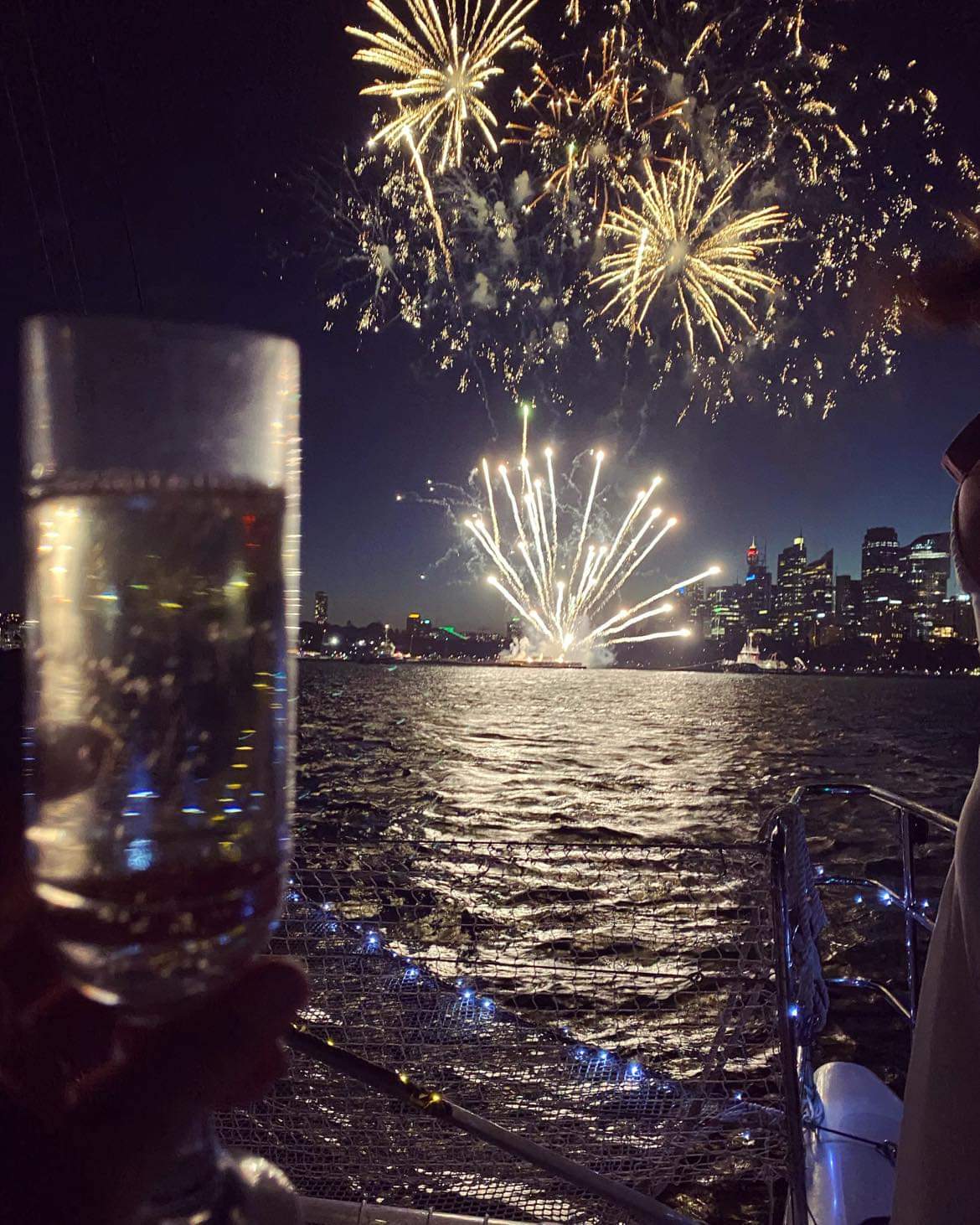 2023 New Years Eve on Sydney Harbour onboard a Luxury Sailing Catamaran