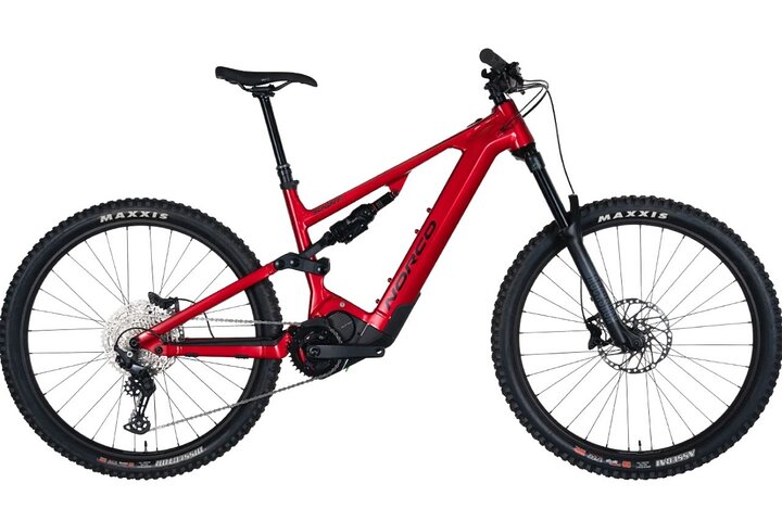Self Guided Tour of Tank 7 Mountain Bike Park on a large E-MTB