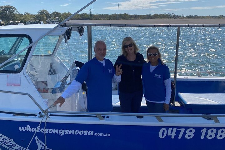 Whale watching experience in Noosa Heads