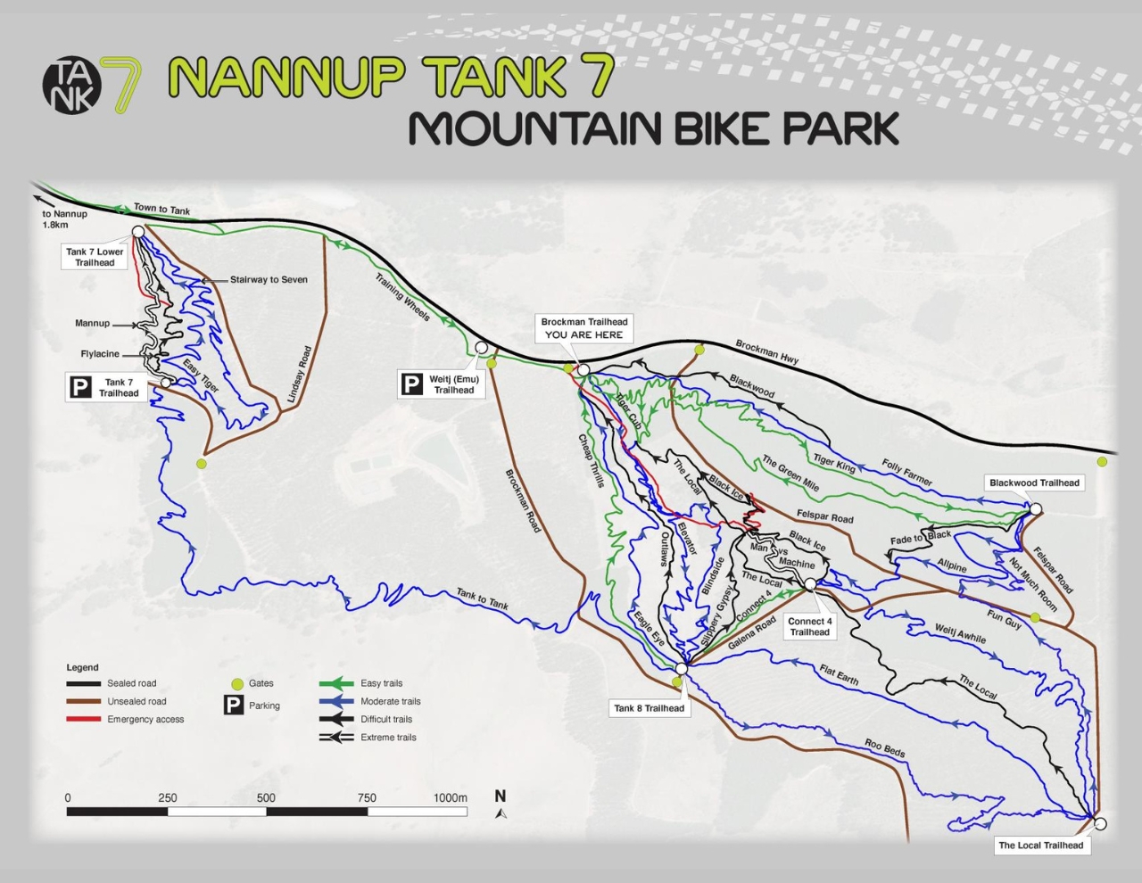 Self guided mtb park tour of Tank 7 - large