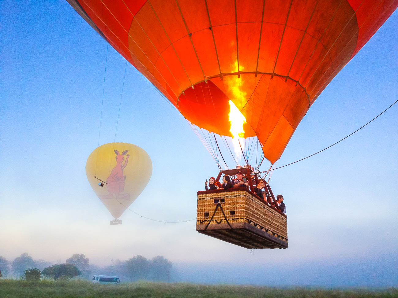 Cairns VIP upgrade Hot Air Balloon experience