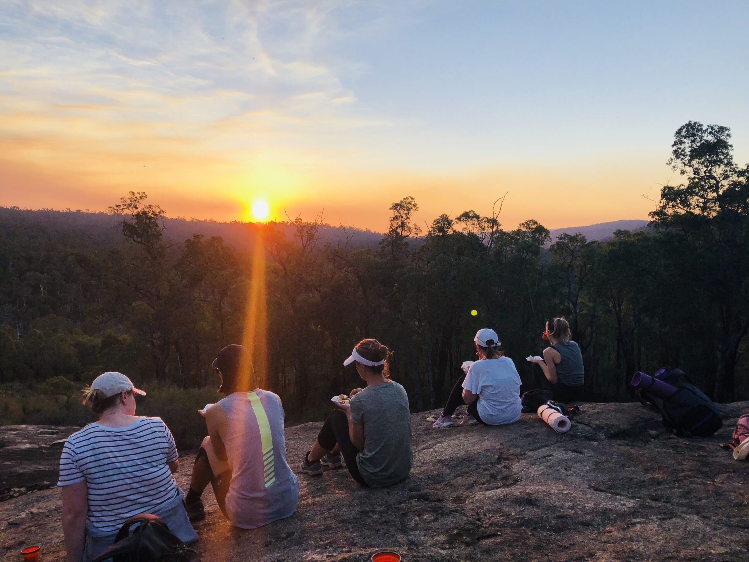 Sunset Yoga Hike