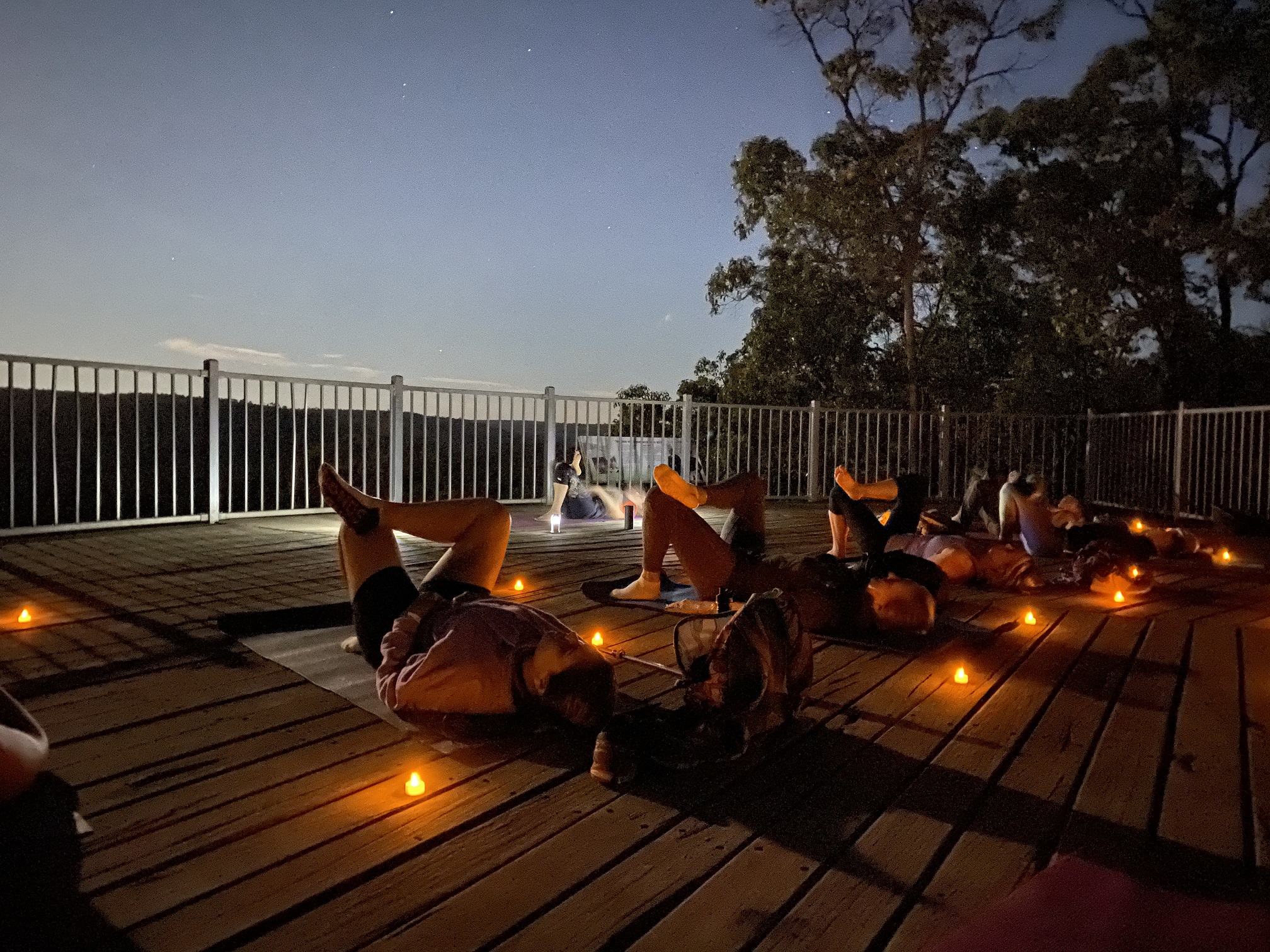 Sunset Yoga Hike