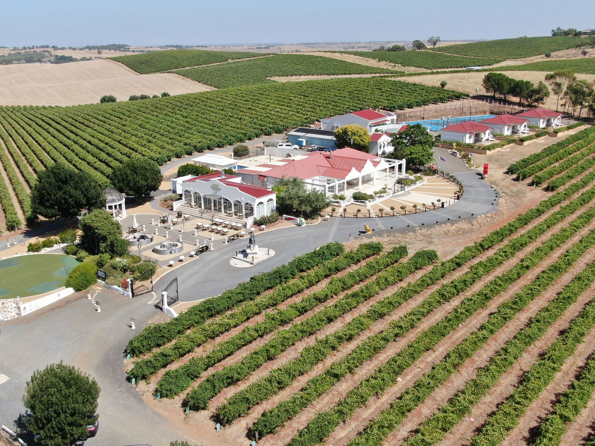 1 hour Wine Tour, 4 Wine Tastings plus Gourmet Pizzas and a bottle of our prestige wine