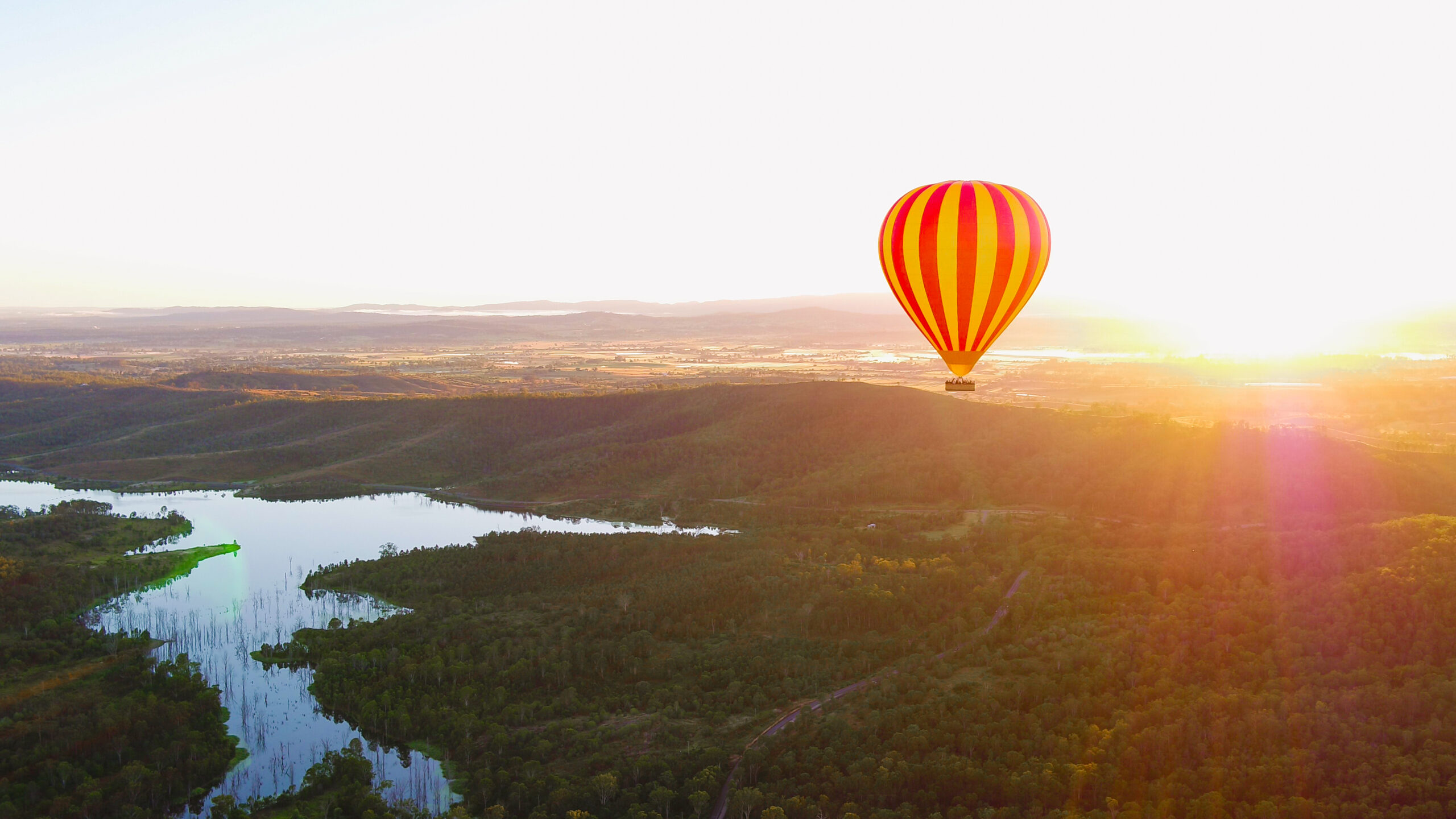 Gold Coast Hot Air Balloon VIP Experience for Two with private transfers