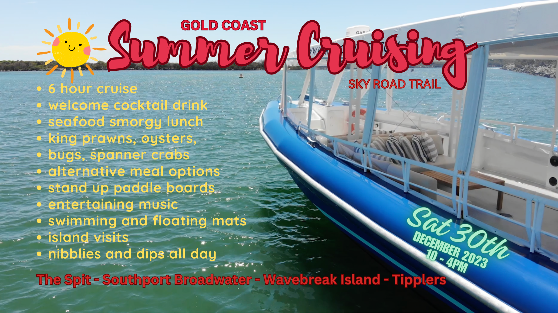 Gold Coast Summer Cruising on Kokomo Charter