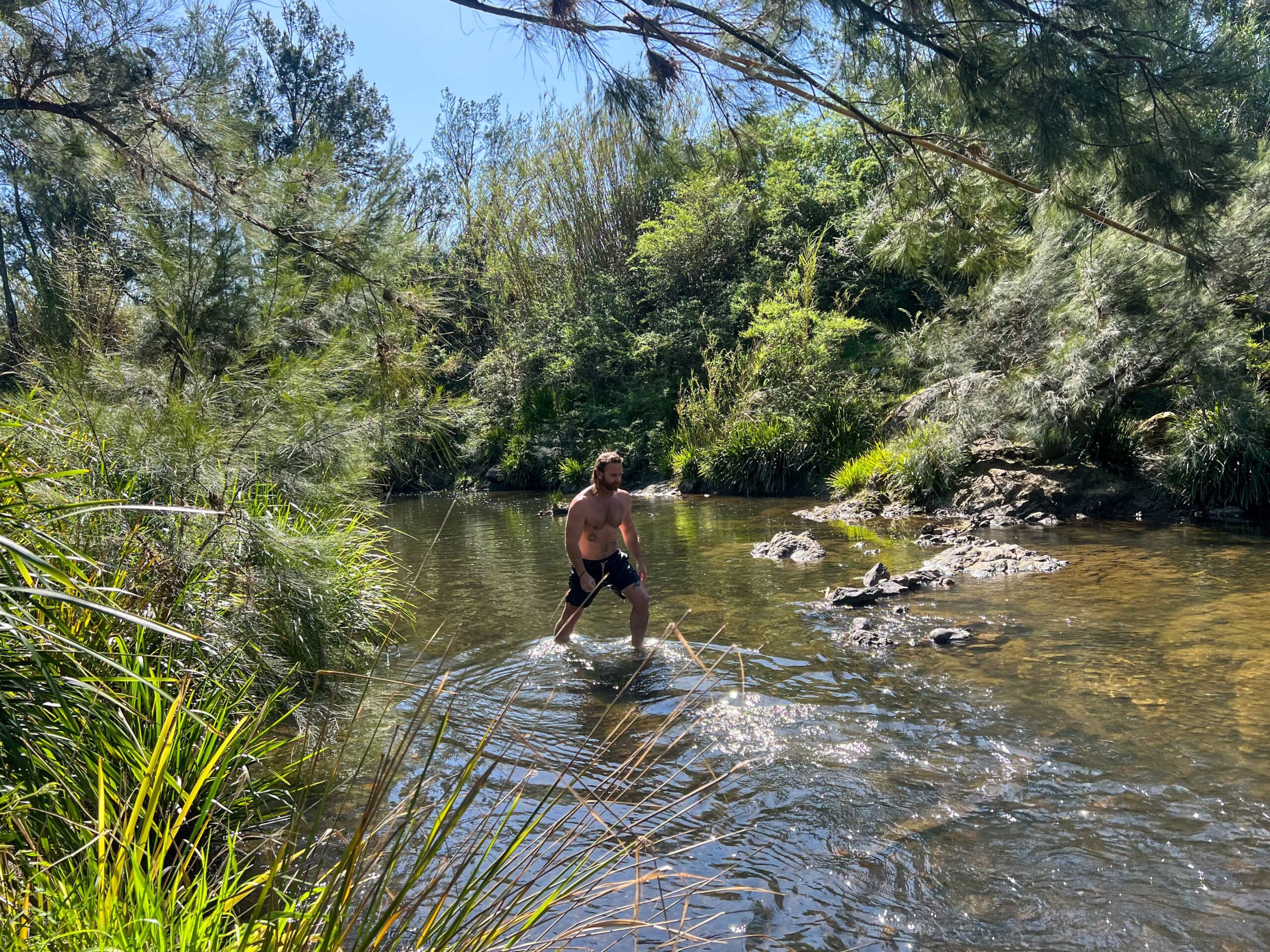 Aussie Country Adventure. Departing Newcastle.