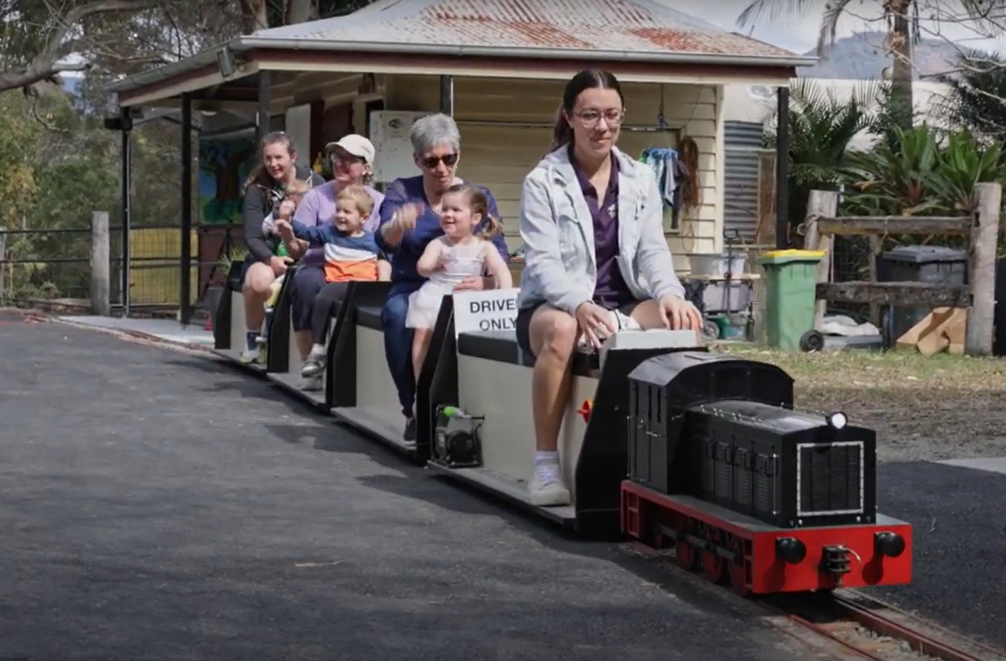 Miniature Train Ride (5 mins)