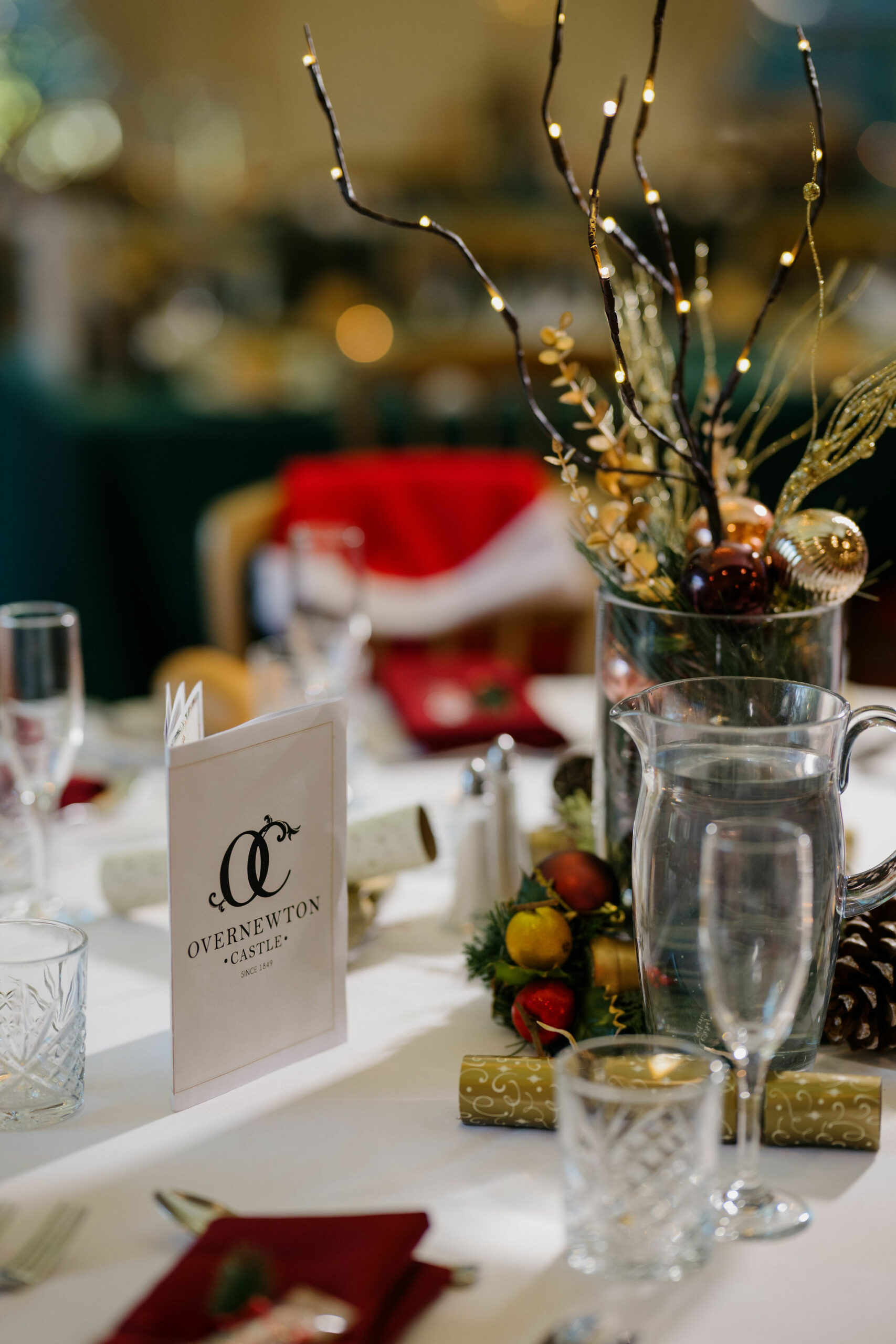 Thursday 19th & Friday 20th December - Christmas Lunch at Overnewton Castle