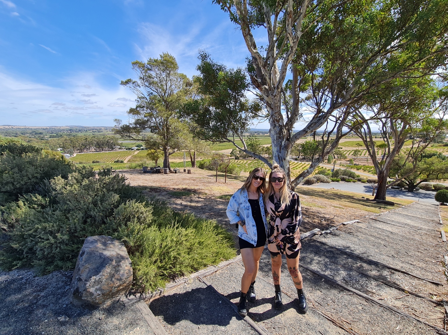 A Private Barossa Valley Tour including lunch.