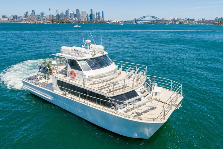 VIVID 90-Minute Intimate Sydney Harbour Catamaran Cruise