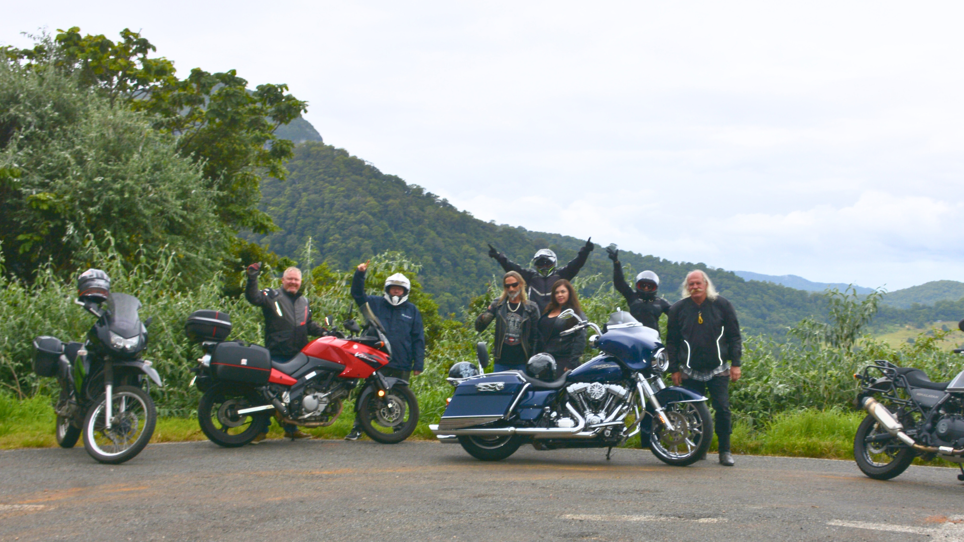 Motorcycle Tour of Numinbah Valley & Natural Bridge