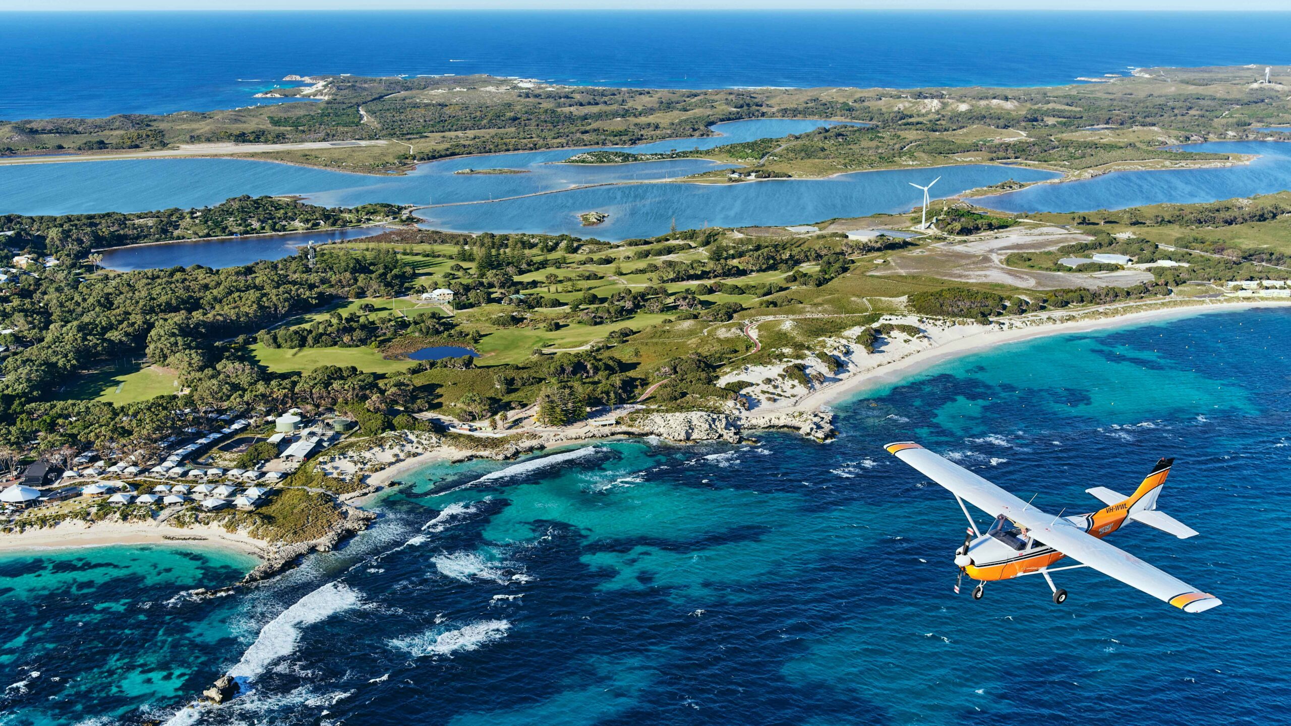 WADJEMUP (ROTTNEST) ISLAND AIR TAXI (Pilot + up to 5.5 passengers)