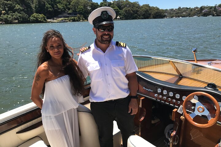 Luxury Italian Wooden Speedboat Cruises in New South Wales